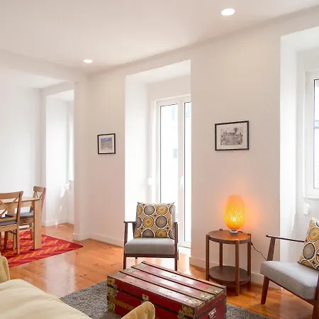 Arroios Charming&bright Lisboner 2-bedroom Apt Apartamento *